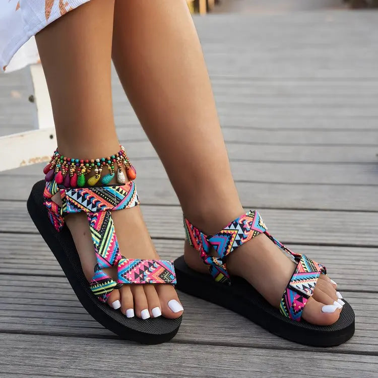 Sandalias de Verano planas Mujer