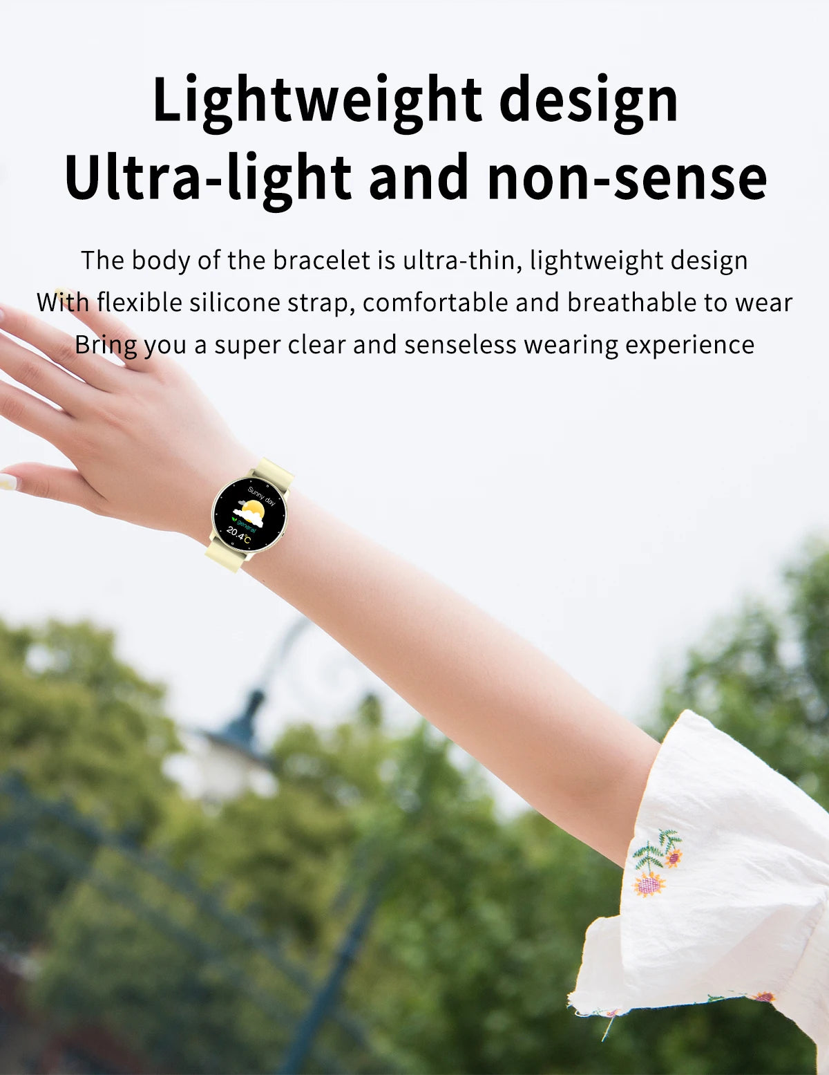 LIGE 2026 Smart Watch Sport Fitness Waterproof For Android- IOS