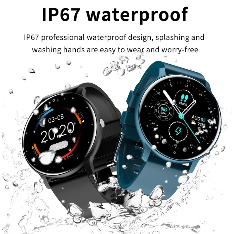LIGE 2026 Smart Watch Sport Fitness Waterproof For Android- IOS