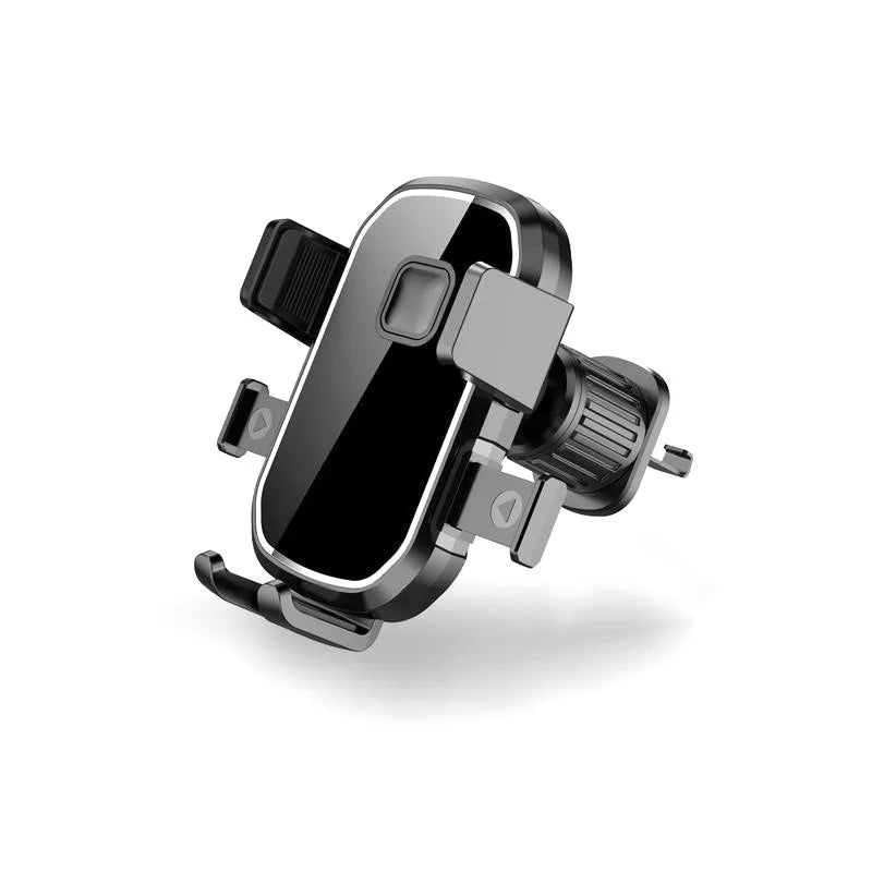 Soporte Universal para Movil en Auto con gancho de ventilación para instalación de rotación de 360 grados.