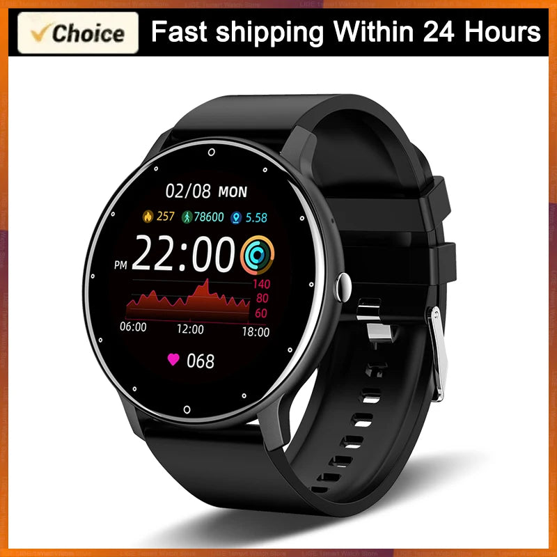 LIGE 2026 Smart Watch Sport Fitness Waterproof For Android- IOS