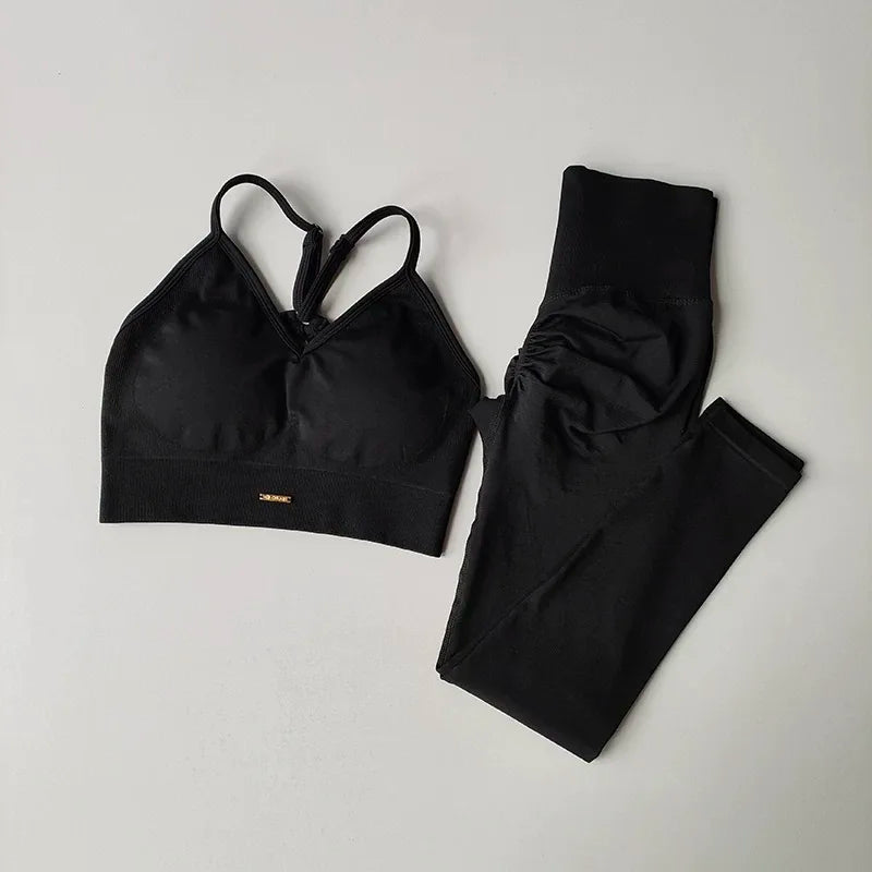 Deportivo de Yoga y Fitness - Efecto Levanta Cola - Cintura Alta