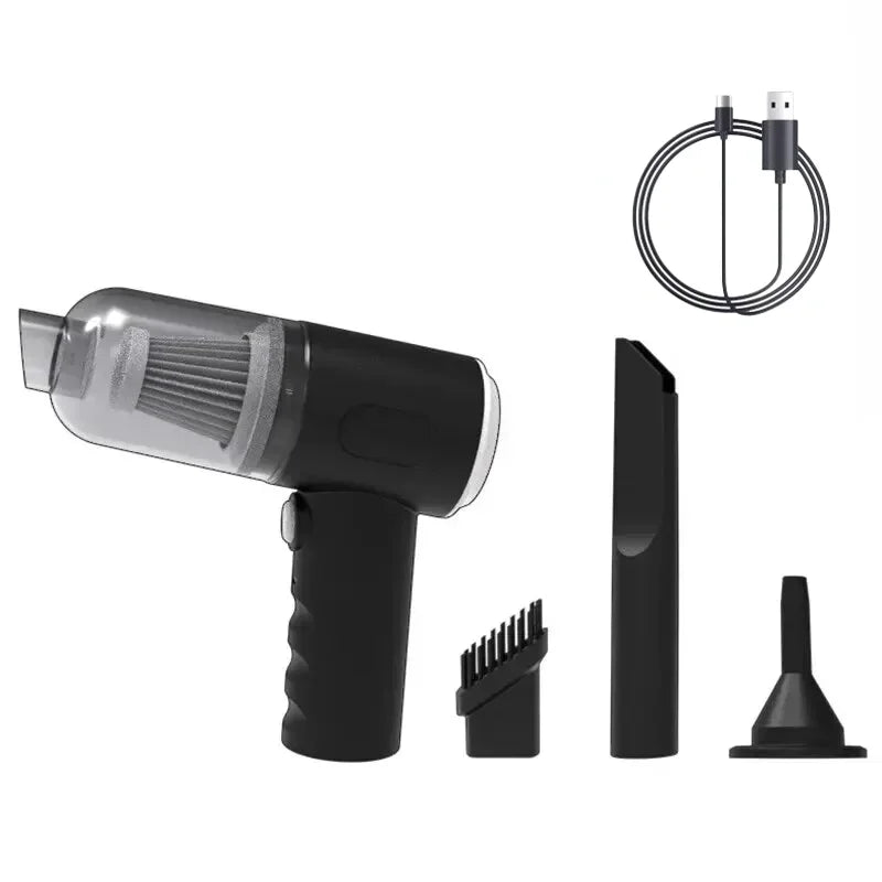 Aspiradora de Auto Inalámbrico con carga USB de 1200mAh