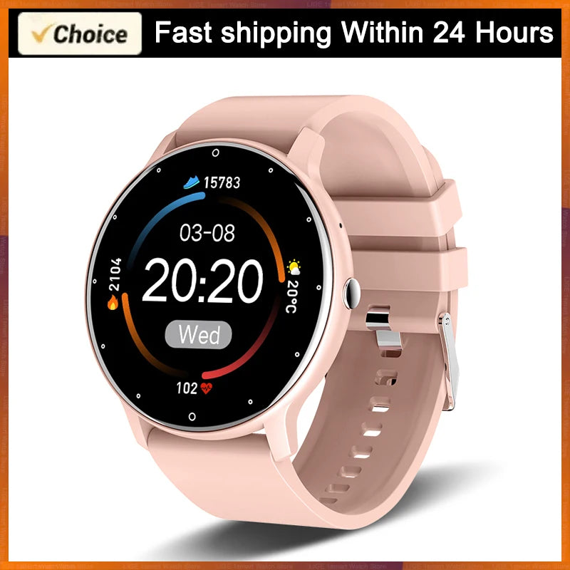 LIGE 2026 Smart Watch Sport Fitness Waterproof For Android- IOS