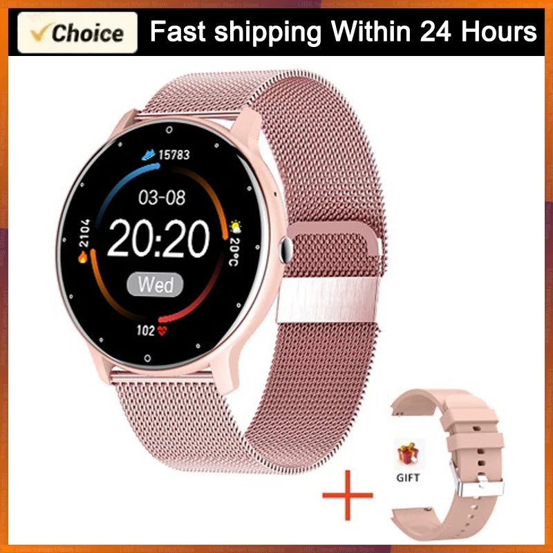 LIGE 2026 Smart Watch Sport Fitness Waterproof For Android- IOS