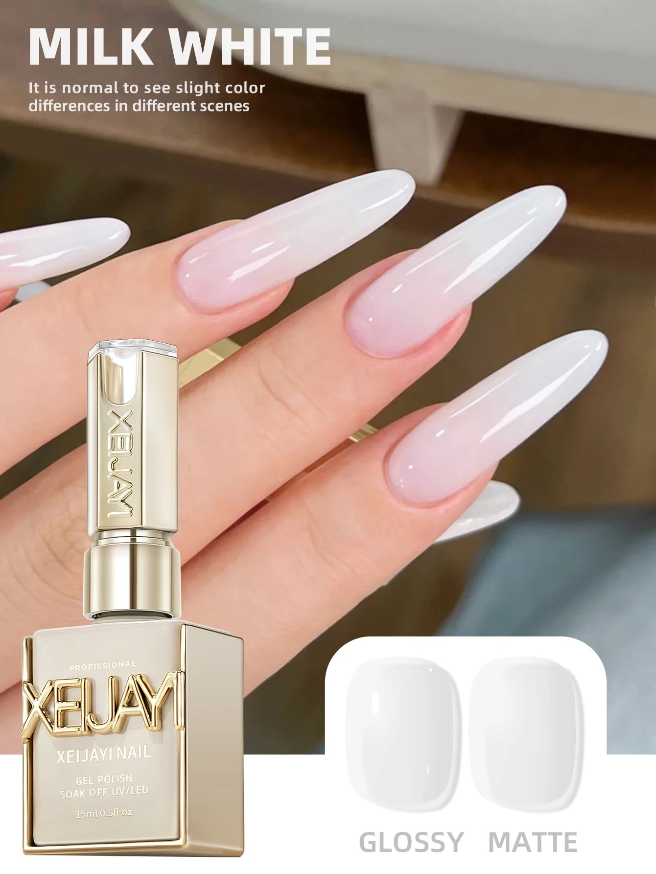 Esmalte de uñas de Gel UV Led  15ML XEIJAYI