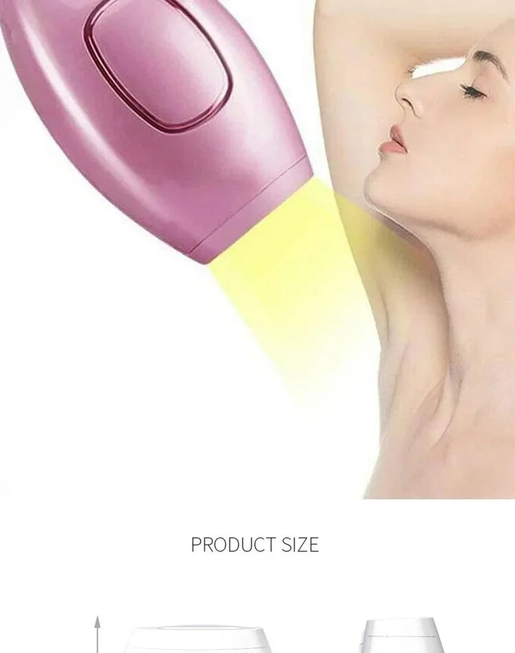 Body Bikini IPL 500,000 Flash Depilator Pulses Permanent Laser.
