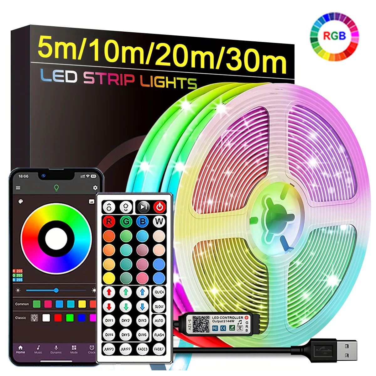 Tira de Luces Led RGB