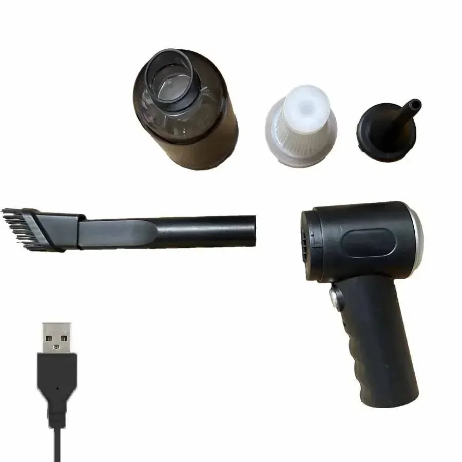 Aspiradora de Auto Inalámbrico con carga USB de 1200mAh