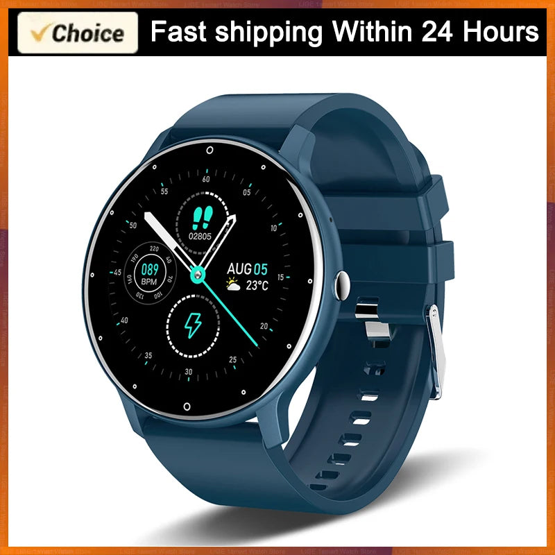 LIGE 2026 Smart Watch Sport Fitness Waterproof For Android- IOS