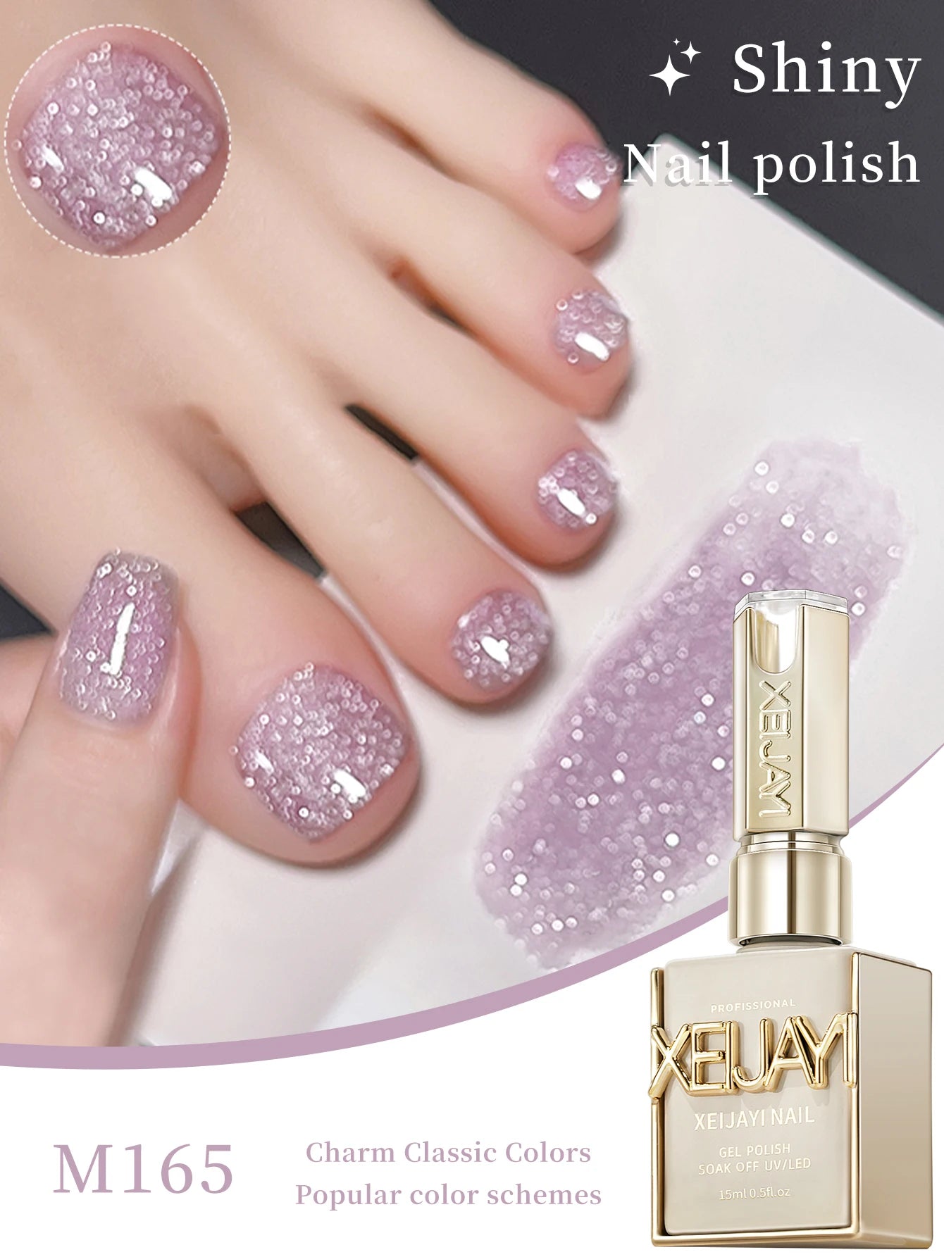 Esmalte de uñas de Gel UV Led  15ML XEIJAYI