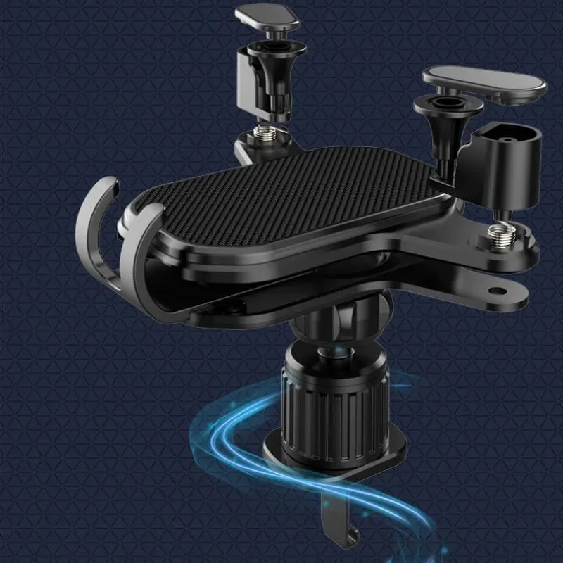 Soporte Universal para Movil en Auto con gancho de ventilación para instalación de rotación de 360 grados.