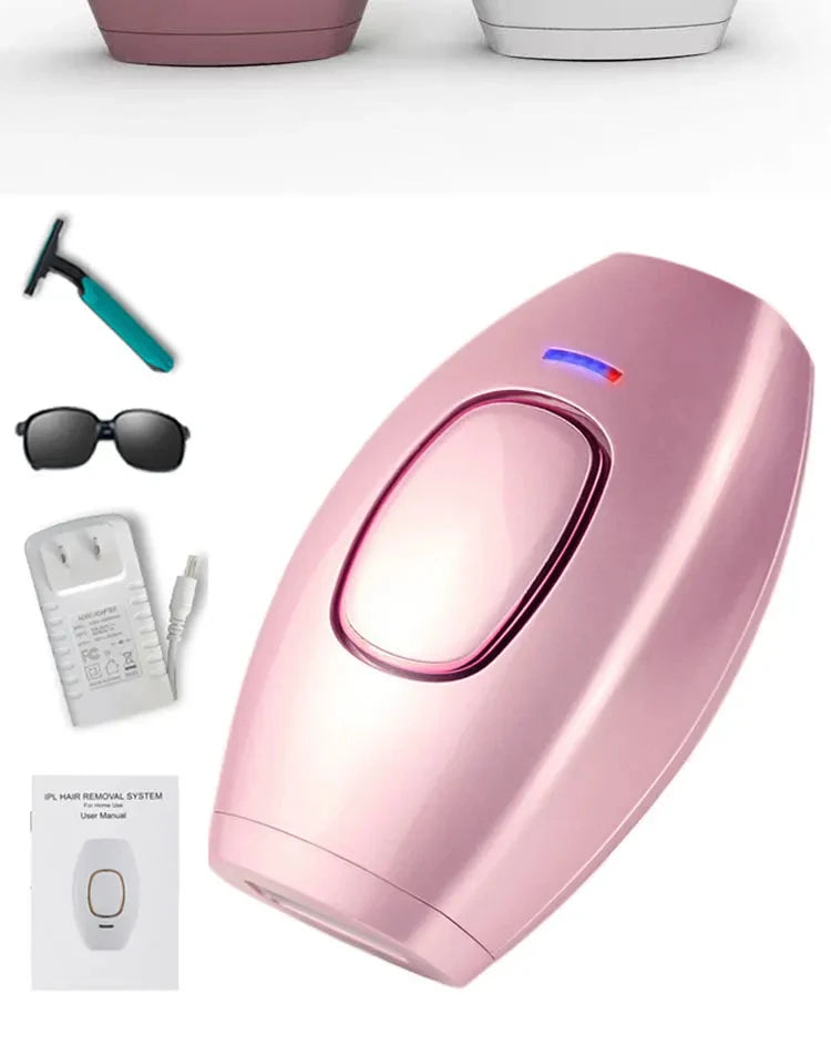 Body Bikini IPL 500,000 Flash Depilator Pulses Permanent Laser.