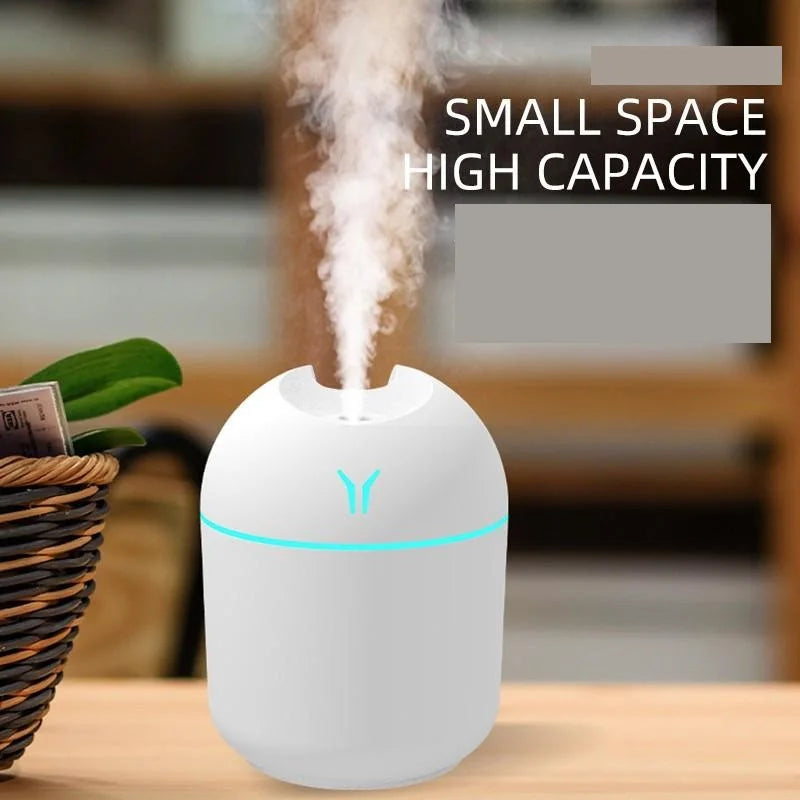 Mini humidificador de aire USB de 250ML, difusor de aceites esenciales aromáticos para el Hogar y el Auto