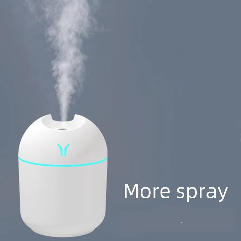 Mini humidificador de aire USB de 250ML, difusor de aceites esenciales aromáticos para el Hogar y el Auto