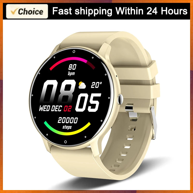 LIGE 2026 Smart Watch Sport Fitness Waterproof For Android- IOS