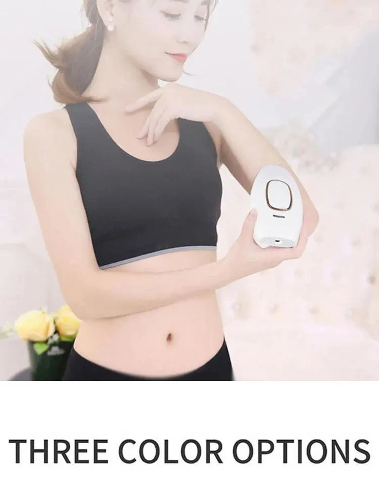Body Bikini IPL 500,000 Flash Depilator Pulses Permanent Laser.