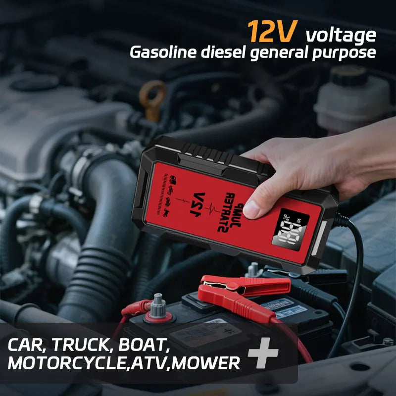 Fuente de Alimentación de Emergencia para Automóvil de Alta Potencia