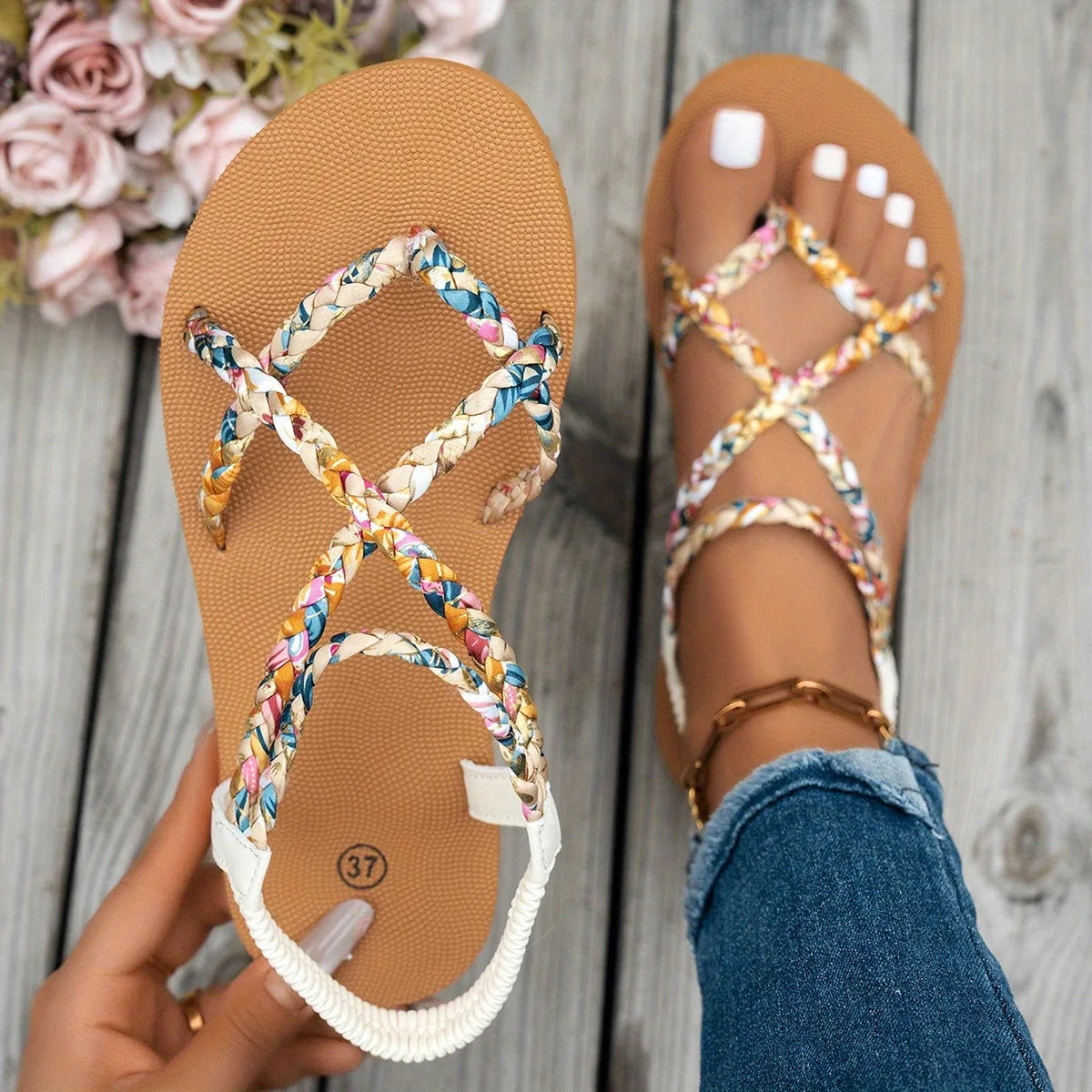 Sandalias de Playa Ligeras Mujer