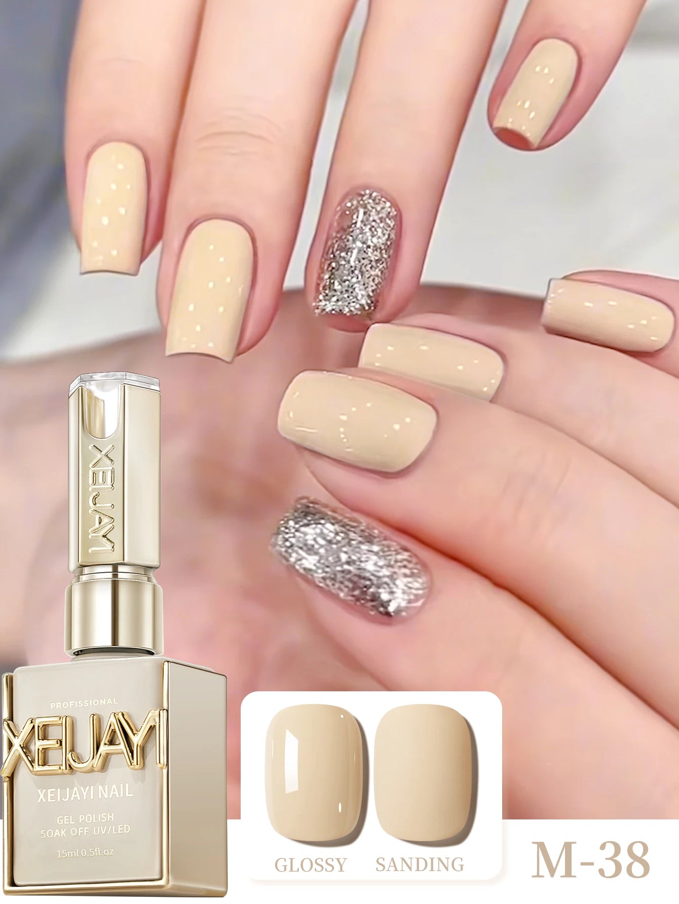 Esmalte de uñas de Gel UV Led  15ML XEIJAYI