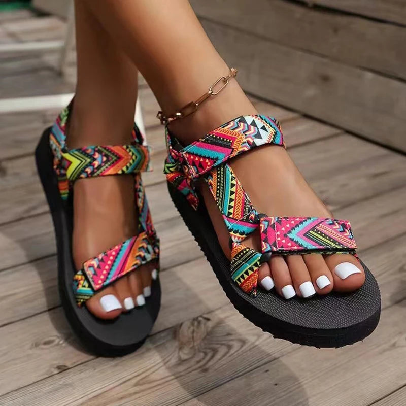 Sandalias de Verano planas Mujer